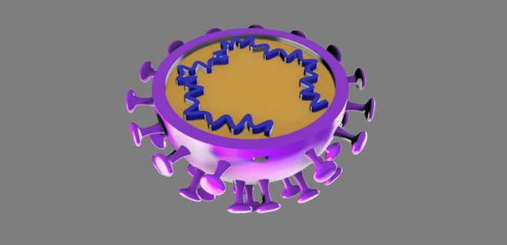 Virus with RNA