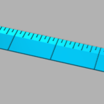 tactile ruler